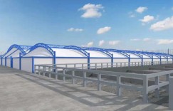 污水池加盖安装固定工作