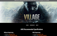 《生化危机8》PC版光追配置公布：RX6800XT起步