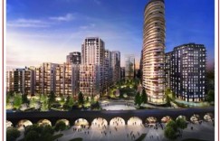 西伦敦水畔花园White City Living：建立在教育名城上的水中雅境