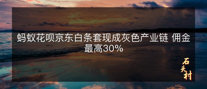 蚂蚁花呗京东白条套现成灰色产业链 佣金最高30%