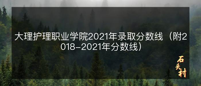 大理护理职业学院2021年录取分数线（附2018-2021年分数线）